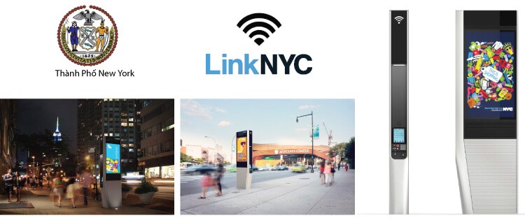 More than 100 LinkNYC kiosks were installed and are being operated in New York City. City Bridge forecasts that more than 500 new kiosks will be installed in the summer of 2016.